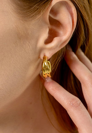 Dune Hoop Earrings