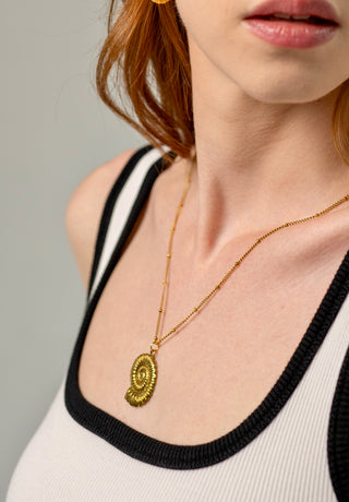 Spiral Shell Necklace